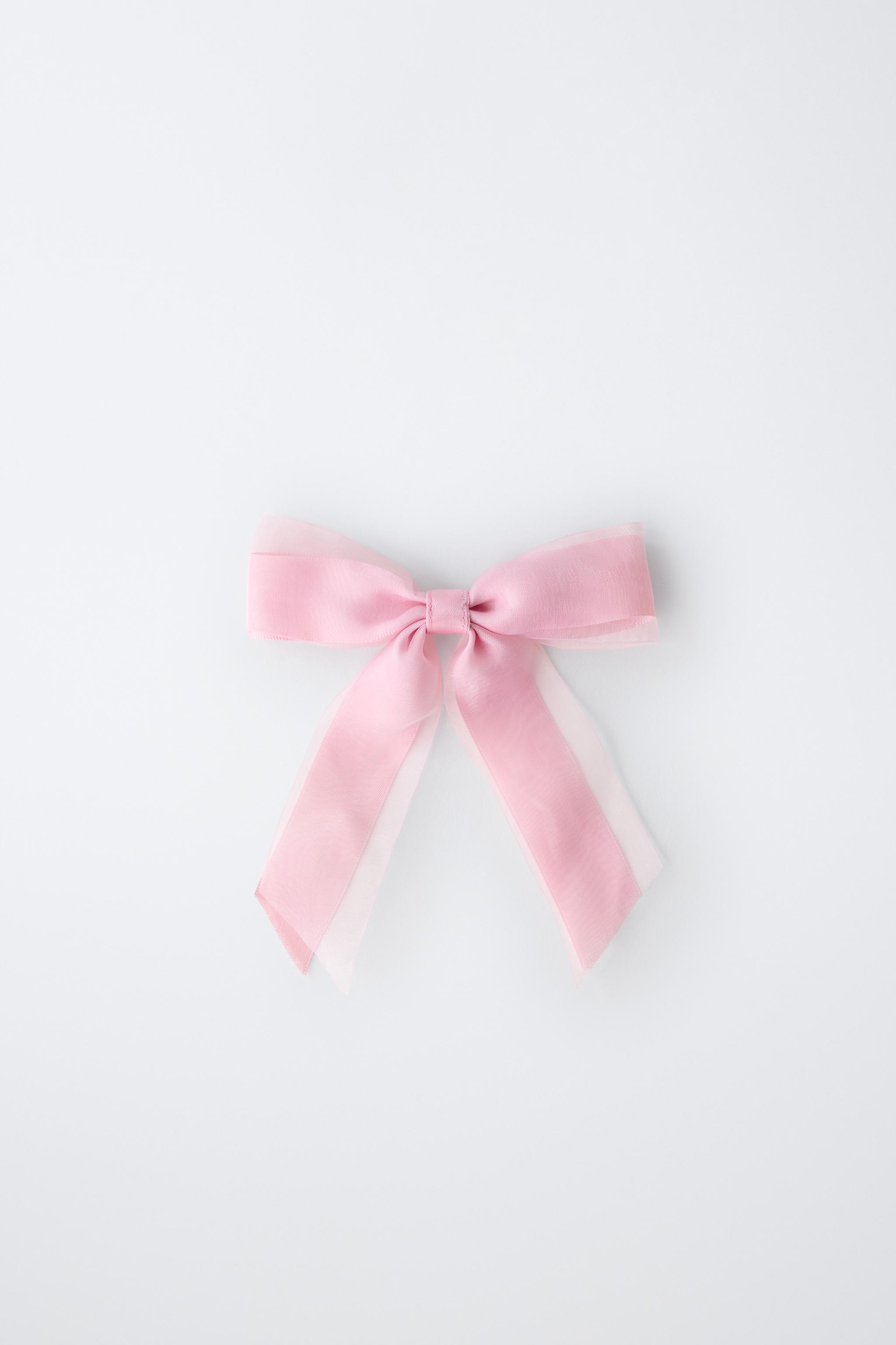 ORGANZA BOW BARRETTE